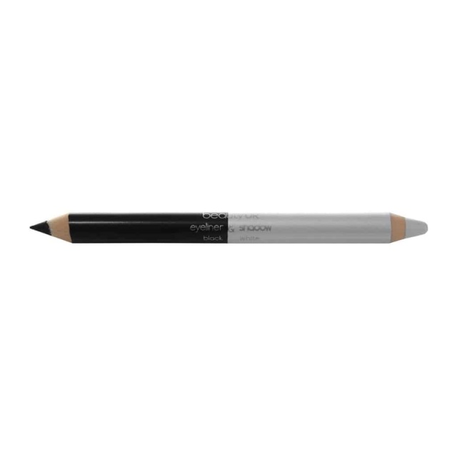 BeautyUK Beauty UK Double Ended Jumbo Pencil no.1 - Black&White