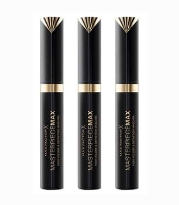 Max Factor 3-pack Max Factor Masterpiece Max Mascara Black 7,2ml