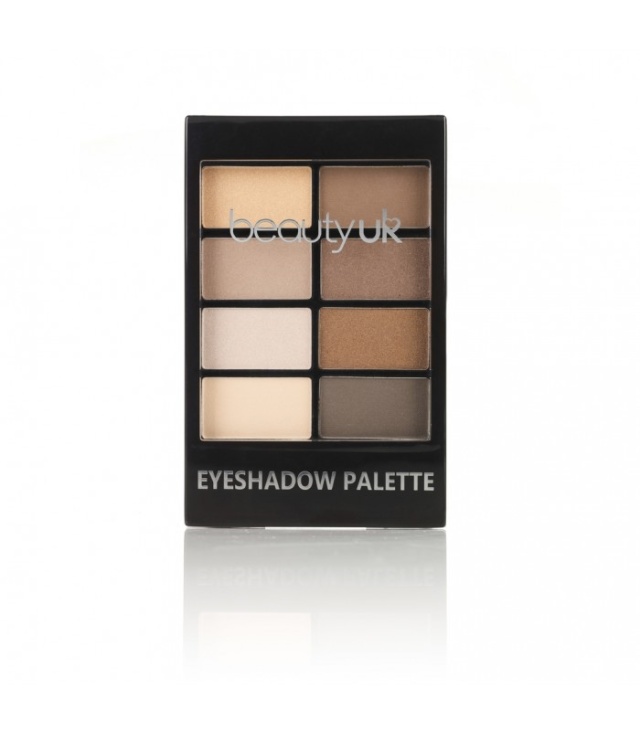 BeautyUK Beauty UK Eyeshadow Palette no.1 - Natural Beauty