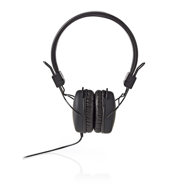 Nedis On-Ear Trådbundna Hörlurar | 3.5 mm | Kabellängd: 1.20 m | Svart