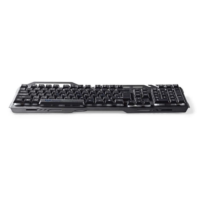 Nedis Trådat Gaming Tagentbord | USB 2.0 | Membrantangenter | LED | US International | US Layout | USB ström | Strömkabel längd: 1.50 m | Spel