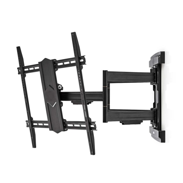 Nedis Tilt och vridbart TV väggfäste | 43 - 100 " | Maximal skärmvikt som stöds: 70 kg | Går att tilta | Roterbar | Minsta väggdistans: 70 mm | Maximalt väggavstånd: 800 mm | 3 Ledpunkt(er) | Stål | Svart