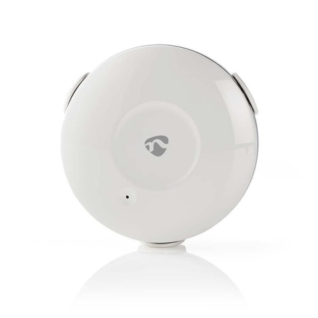 Nedis SmartLife Water Detector | Wi-Fi | Batteridriven | Förlängning ingår | Max. batteritid: 24 Månader | 50 dB | Vit