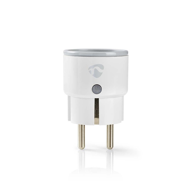 Nedis SmartLife Smart Plug | IP21 | Strömmätare | 2500 W | Jordad kontakt / Typ F (CEE 7/7) | -10 - 40 °C | Android™ / IOS | Vit | 1 st