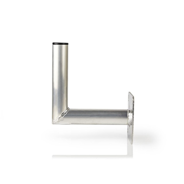Nedis Satellite väggfäste | Avstånd till vägg: 250 mm | Diameterklämma: 50 mm | Maximal diskstorlek: 100 cm | Aluminium | Silver
