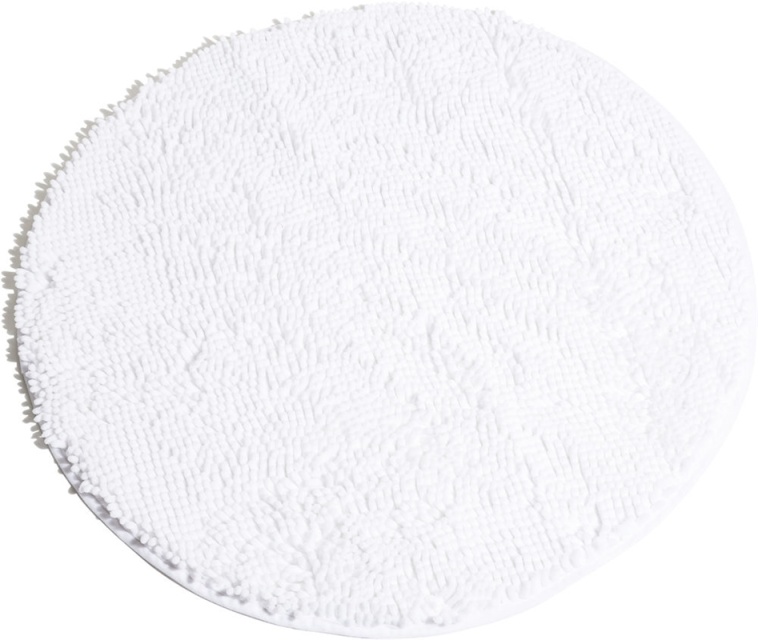 Lord Nelson Badrumsmatta Vit Rund 70cm