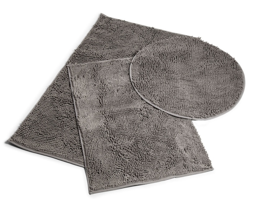 Lord Nelson Badrumsmatta Stor Grå 70x120cm