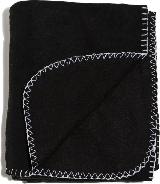 Nightingale Fleecepläd 130x170cm Svart