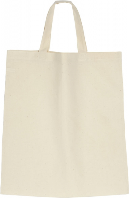 Nightingale Tygkasse 150g Korta Handtag Natur