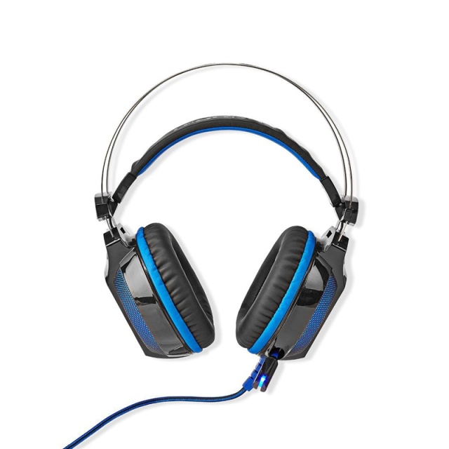 Nedis Gaming Headset | Over-Ear | Surround | USB Type-A | Bendable & Retractable mikrofon | 2.10 m | Normal Belysning