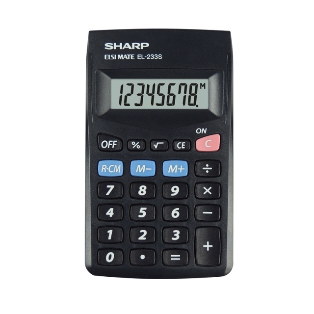 Sharp Kalkylator El233Sbbk