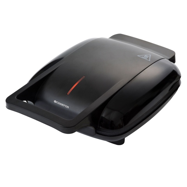 Champion Belgiskt Våffeljärn Dubbelt 1000W VJ300 Svart