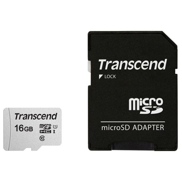 Transcend microSDHC  16GB U1 (R95/W10)