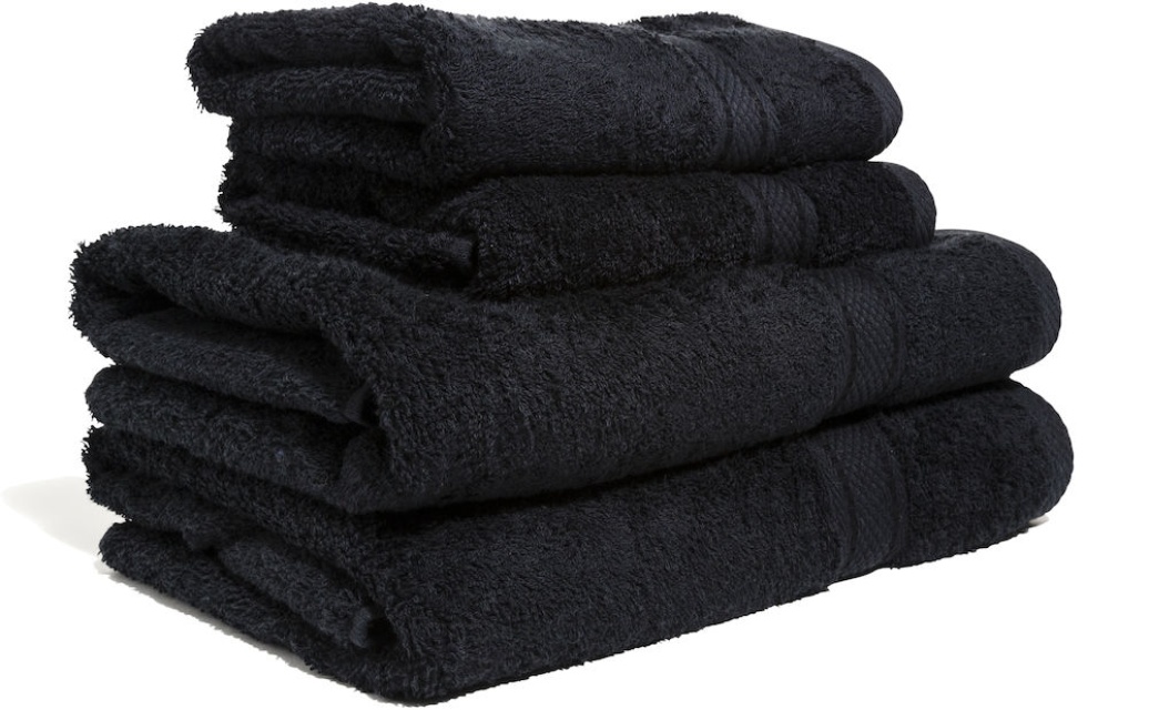 Lord Nelson Frotte Fair Trade Svart 70x130cm