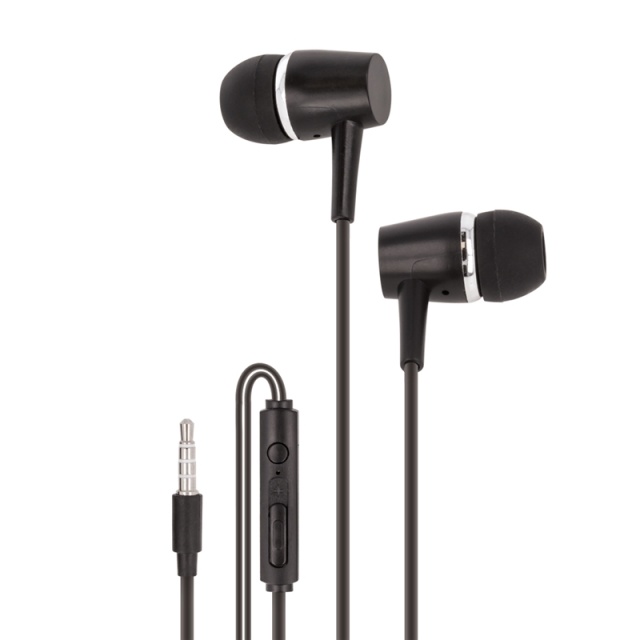 Maxlife MXEP-02 - In-Ear hörlurar med mic, Svart