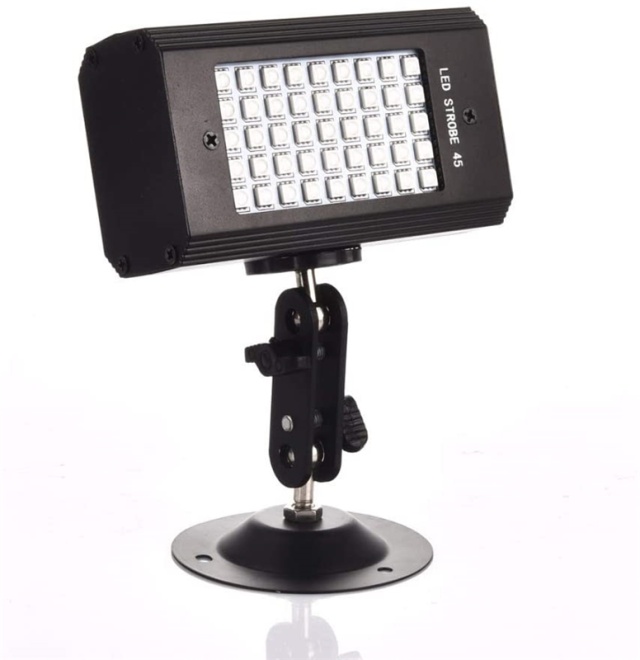 Stroboskop med LED, perfekt till disco