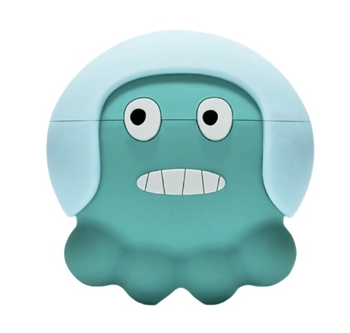 Bläckfisk-skal för Airpods Pro, Grön