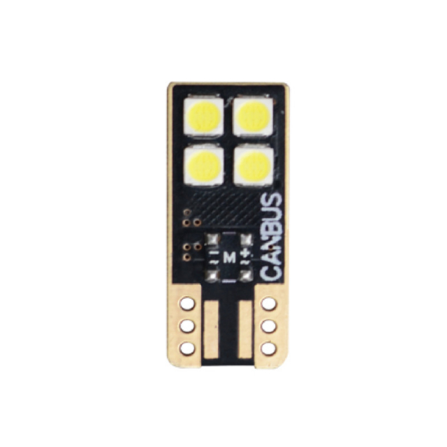 CANBUS N2-T10-4SMD, 3W, 9-24V, Vit