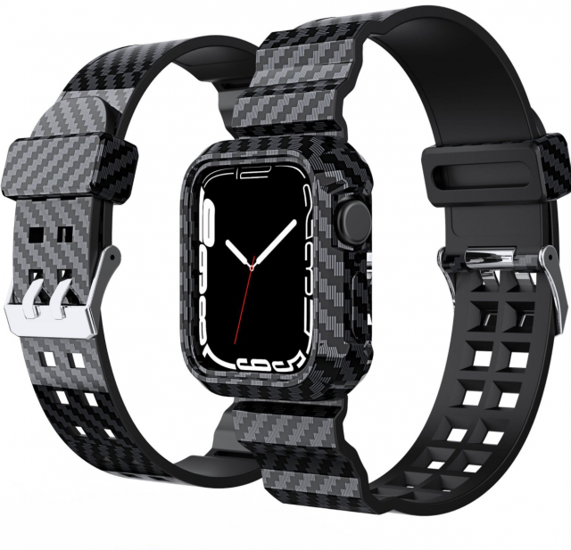 Ersättningsband till Apple Watch 38/40/41mm, Svart