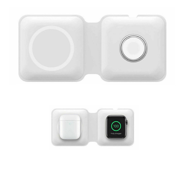 Dubbel magnetisk trådlös laddare