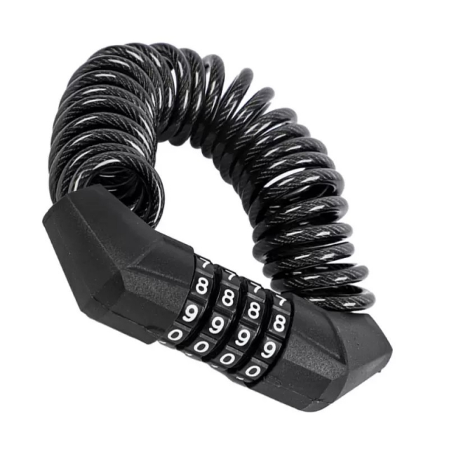 Kodlås med Vajer för Bagage & Hjälm