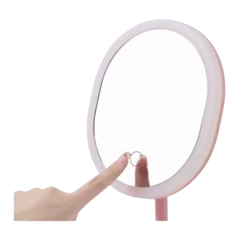 Uppladdningsbar Led Touch Sminkbordsspegel med stativ