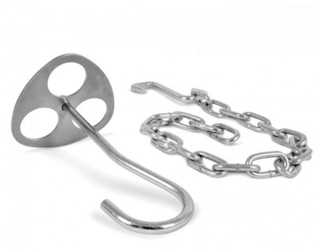 Trefothållare med krok