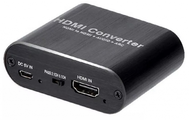 HDMI Konverterare HDMI till HDMI+Audio+ARC
