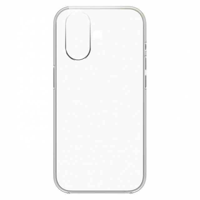 iPhone 16 slimmat skal, Soft TPU Protection, Transparent