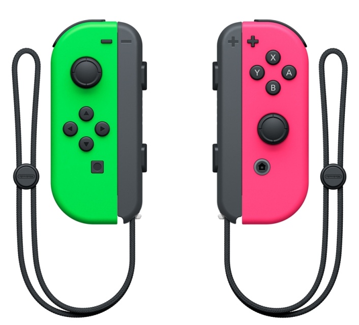 Nintendo Switch Joy-Con Pair, Neon Grön/Neon Rosa