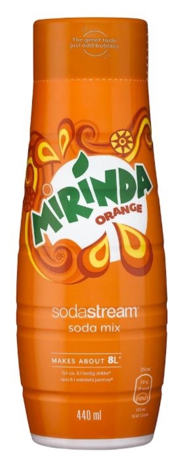 SodaStream Mirinda 440ml - Ger 8 liter