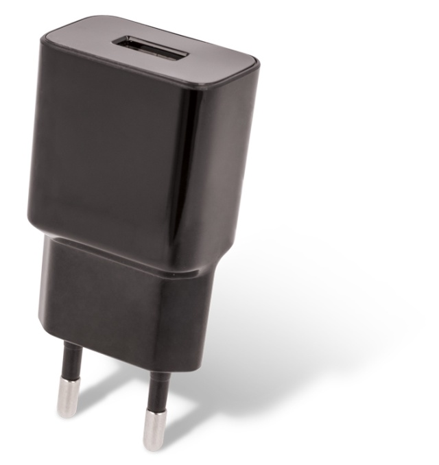 Maxlife USB-snabbladdare MXTC-01, med fast Charge, 2,1A, svart