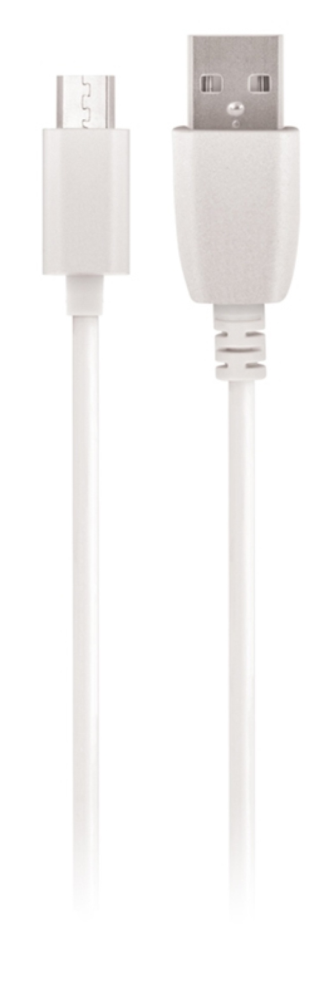 Maxlife microUSB laddkabel för snabbladdning (2A) 3m, Vit