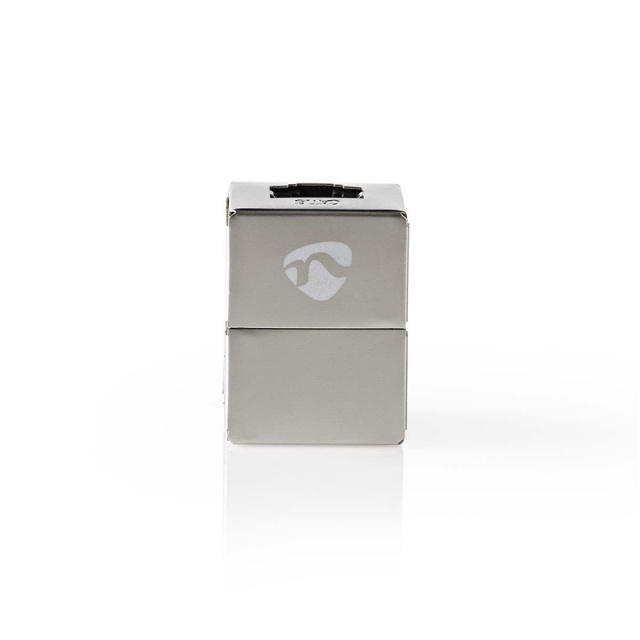 Nedis Nätverkskoppling | CAT6 | Skärmad | RJ45 Hona | RJ45 Hona | Rak | Metall | Låda