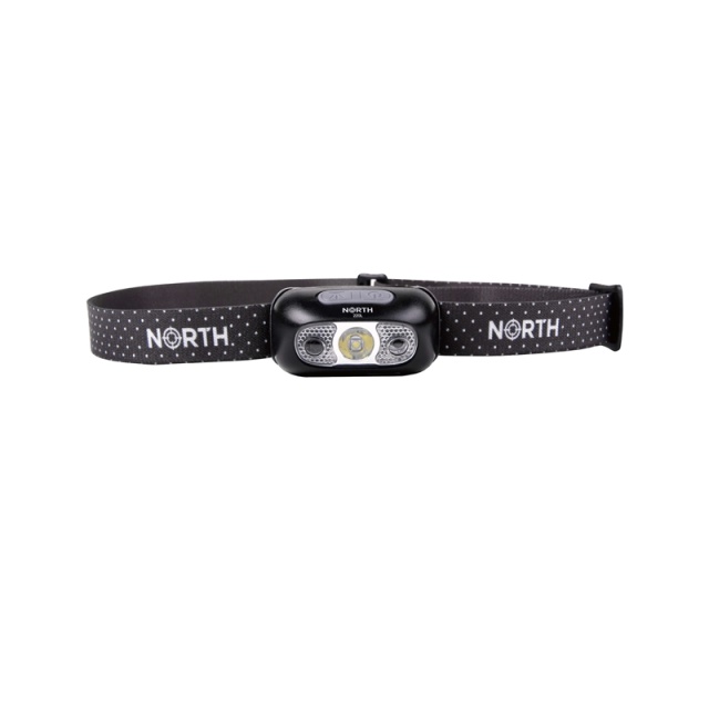 North Pannlampa Cree-Led (Xpg2) Sensorstyrning Svart Ca75m