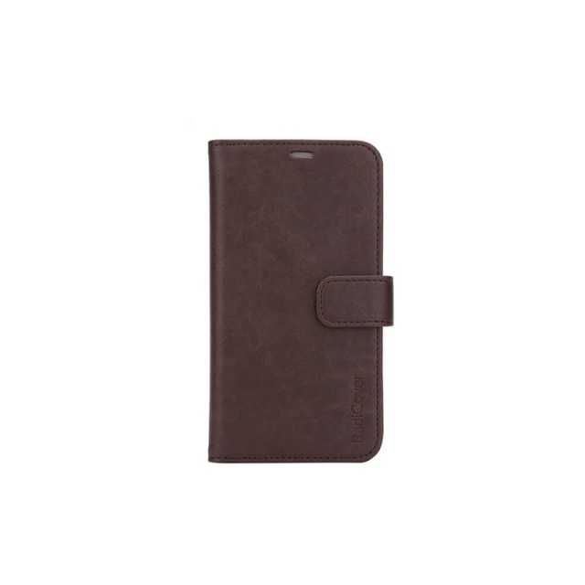 Radicover Strålningsskydd Plånboksväska PU iPhone 11 Pro Max Flipcover Brun 3-Led RFID