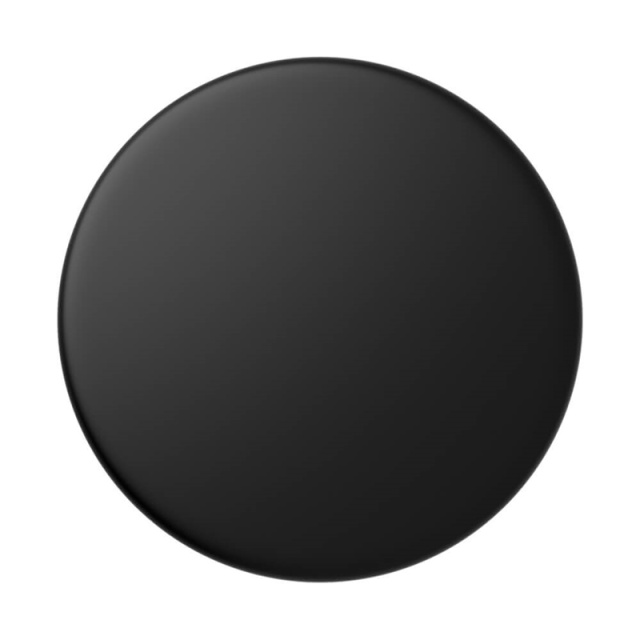 Popsockets Aluminum Black Avtagbart Grip Med Ställfunktion Premium