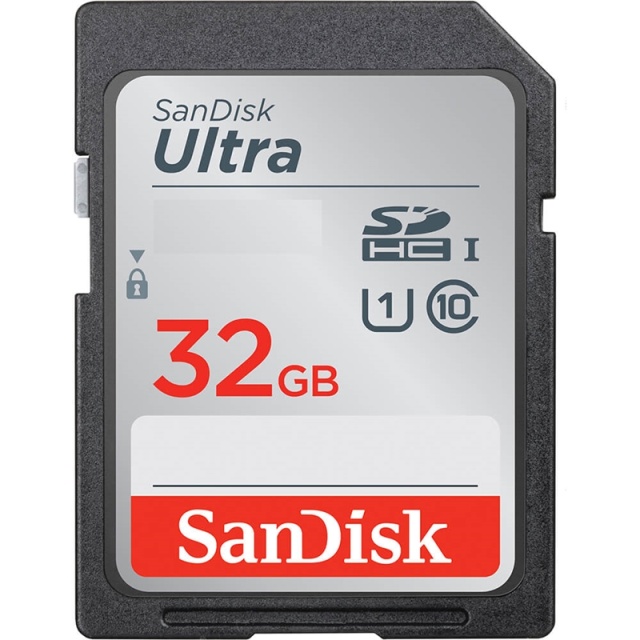 Sandisk Minneskort Sdhc Ultra 32Gb 120Mb/S