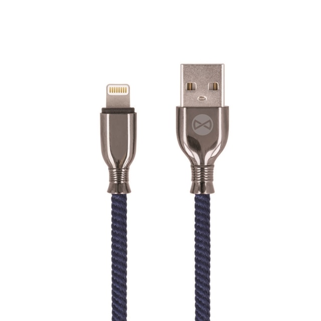 Forever Tornado - Lightning-kabel för Snabbladdning (3A), 1m, Marinblå