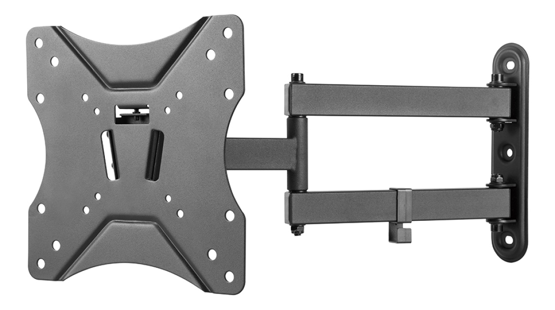 DELTACO Office, full-motion 3-way wall, 23"-42", 25kg, 75x75-200-200