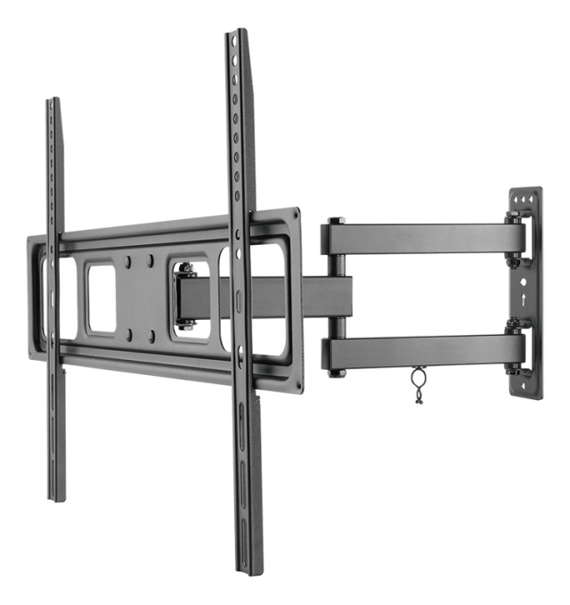 DELTACO, full-motion 3-way wall, 37"-70", 35kg, 200x200-600x400