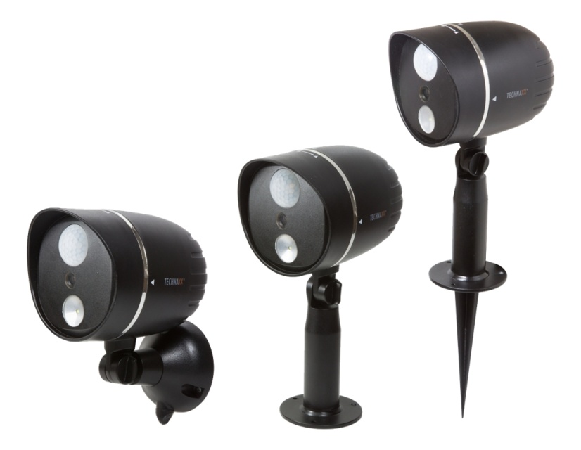 Technaxx Technaxx HD Outdoor Camera with LED Lamp TX-106 black