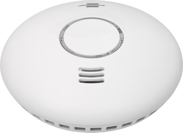 Brennenstuhl Connect WiFi Rök och Värmedetektor WRHM01, Vit