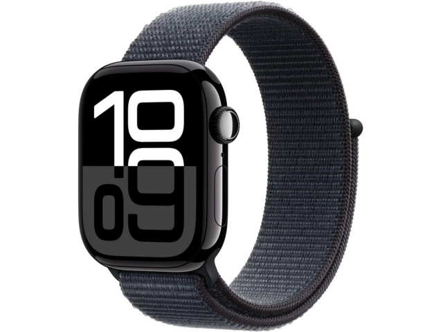 Apple Watch Series 10 GPS 42mm Aluminium (gagatsvart)