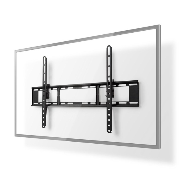 Nedis Tiltbar TV väggfäste | 37 - 70 " | Maximal skärmvikt som stöds: 35 kg | Går att tilta: 20 ° | Minsta väggdistans: 38 mm | Stål | Svart