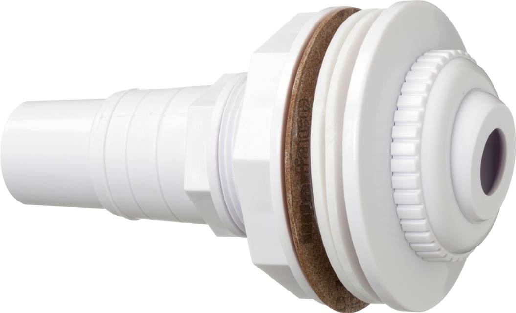 Genomföring till stålpool