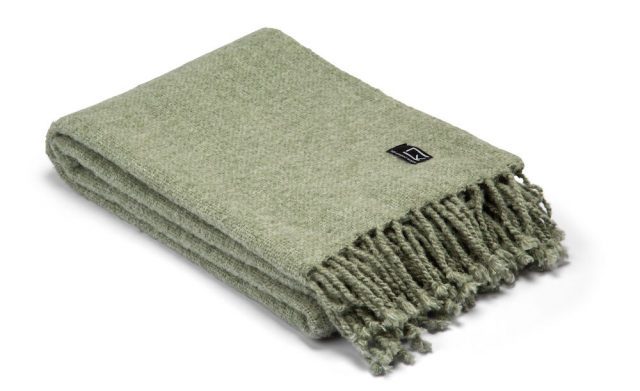 Kosta Linneväfveri Pläd Sjövallen, Grön