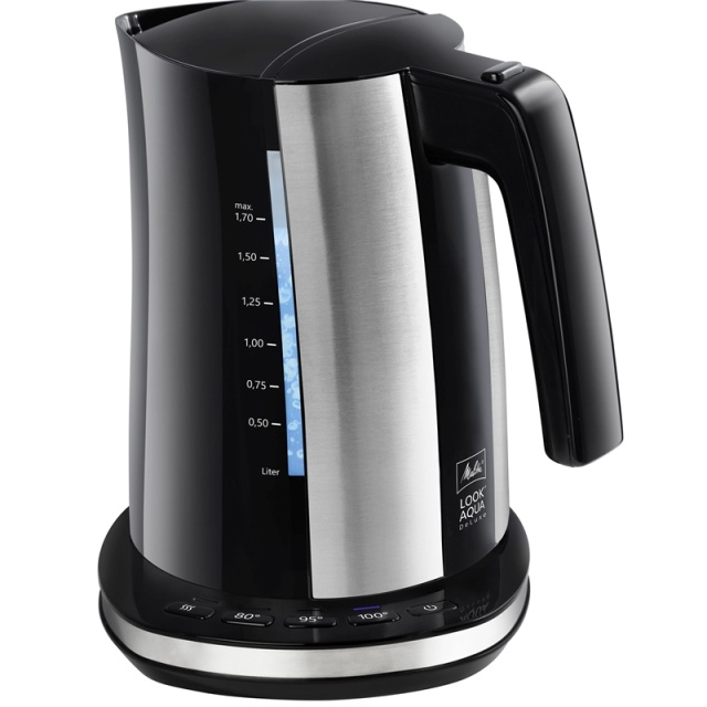 Melitta Vattenkokare Look Aqua 2.0 DeLuxe Svart