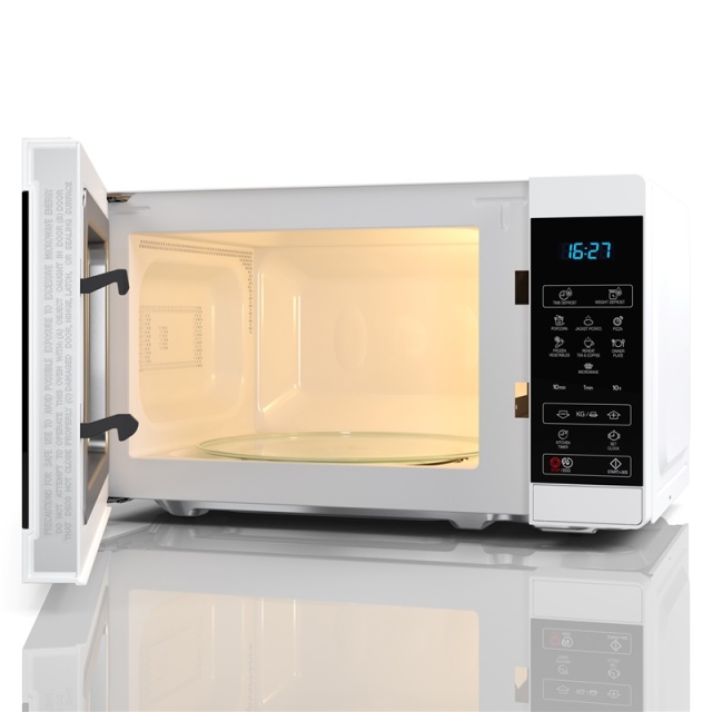 Sharp Microvågsugn 20l Digital panel 800W Vit - Fyndvara 