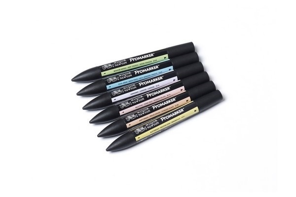 Promarker 6 Pastel Tones